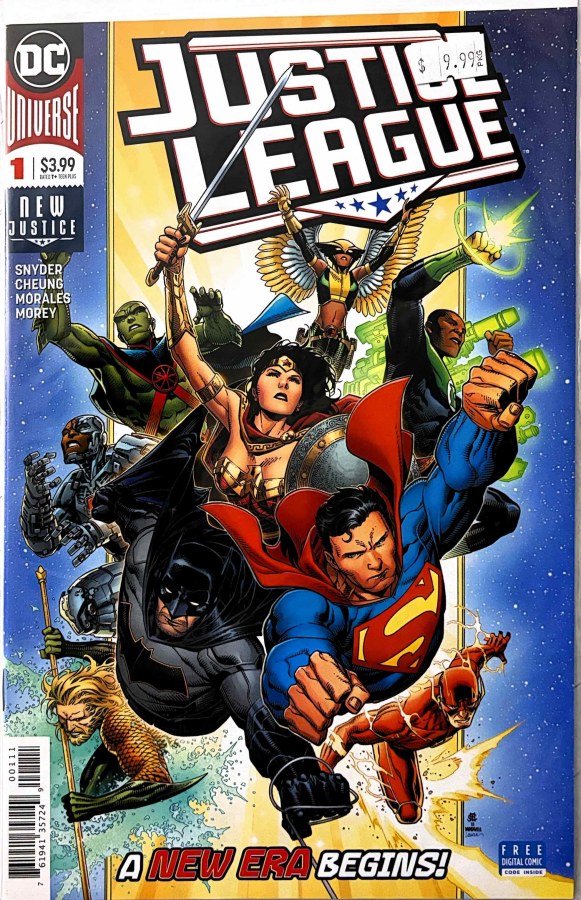 Justice League #1 (2018) DC cover
