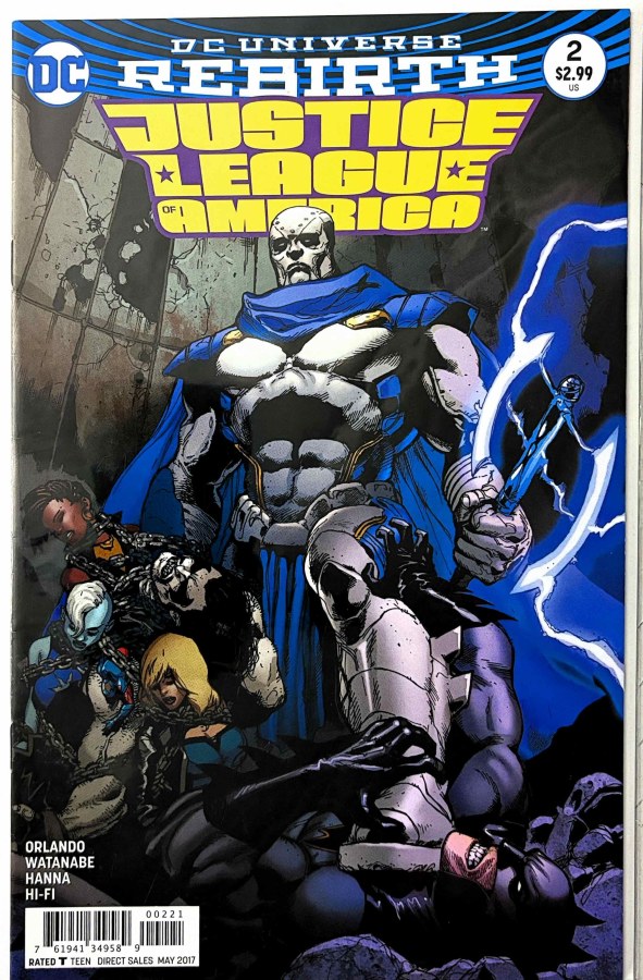 Justice League of America #2 (2017) DC cover
