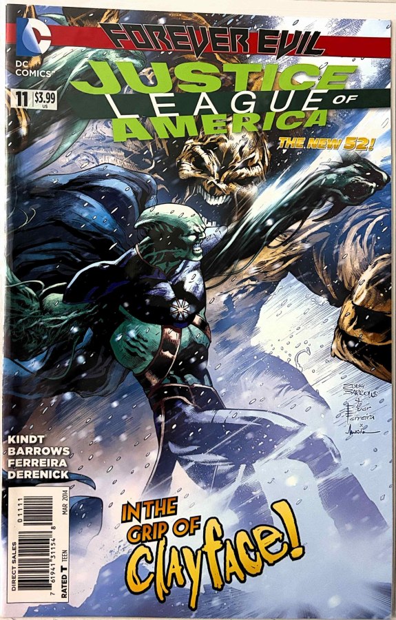 Justice League of America #11 (2014) DC cover