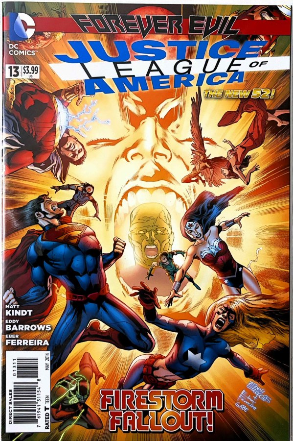 Justice League of America #13 (2014) DC cover