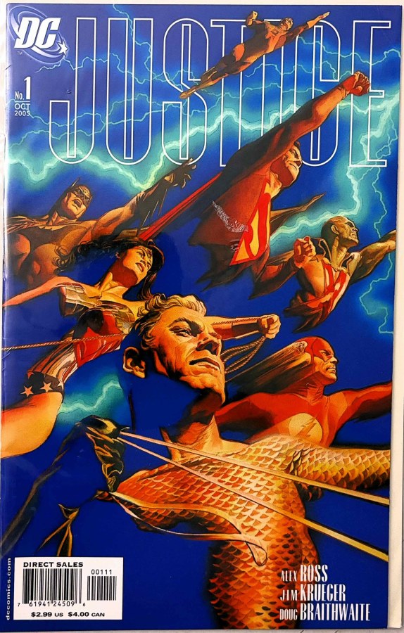 Justice #1 (2005) DC cover
