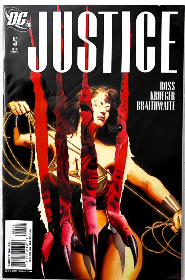 Justice #5 (2006) DC cover
