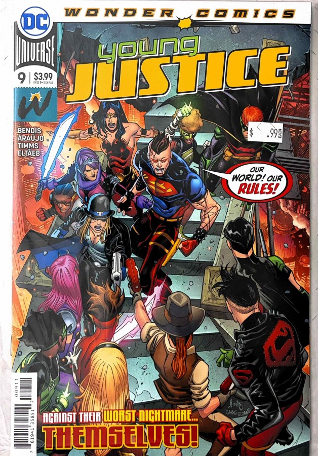Young Justice #9 (2019) DC cover