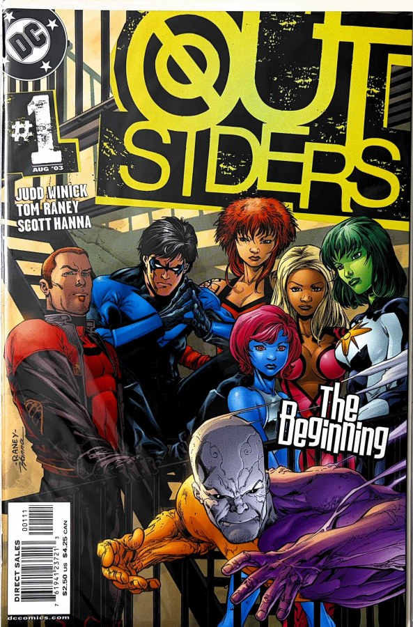 Outsiders #1 (2003) DC cover