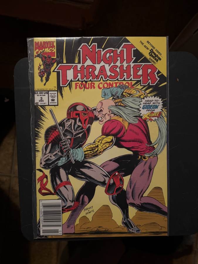 Night Thrasher: Four Control #3 cover