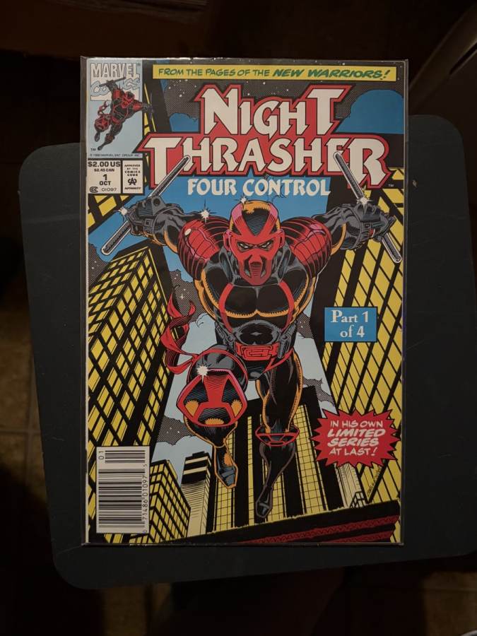 Night Thrasher: Four Control #1 cover