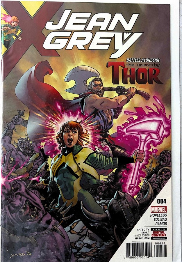 Jean Grey #4 (2017) Marvel cover