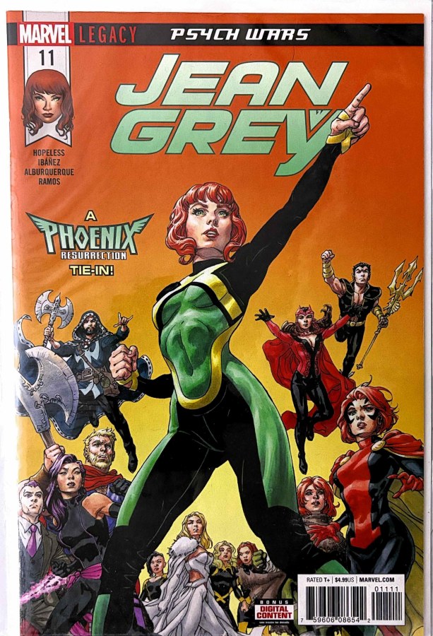Jean Grey #11 (2018) Marvel cover