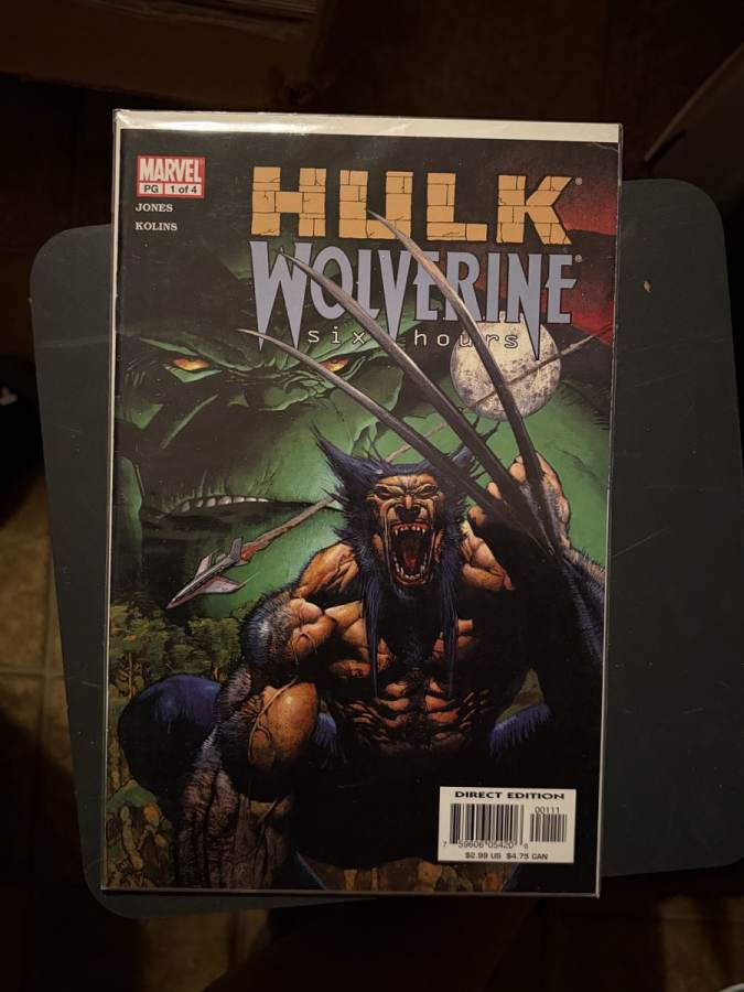 Hulk/Wolverine: Six Hours #1 (2003) Marvel Comics NM cover
