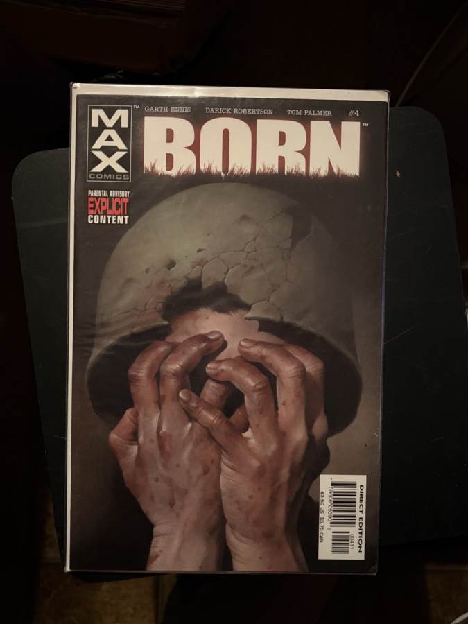Born #4 cover