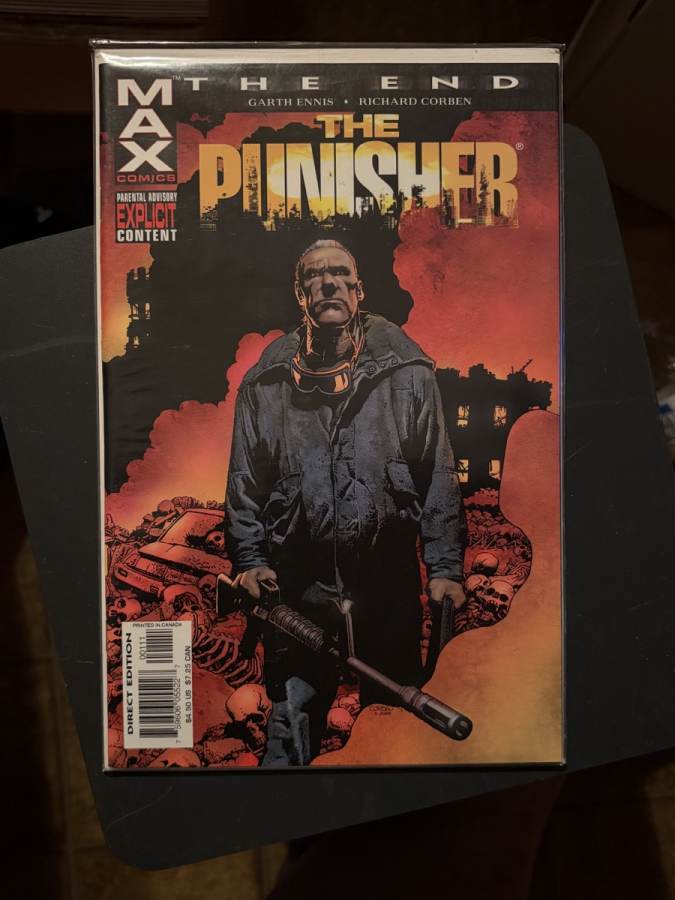 The Punisher: The End (2004) MAX Comics NM cover
