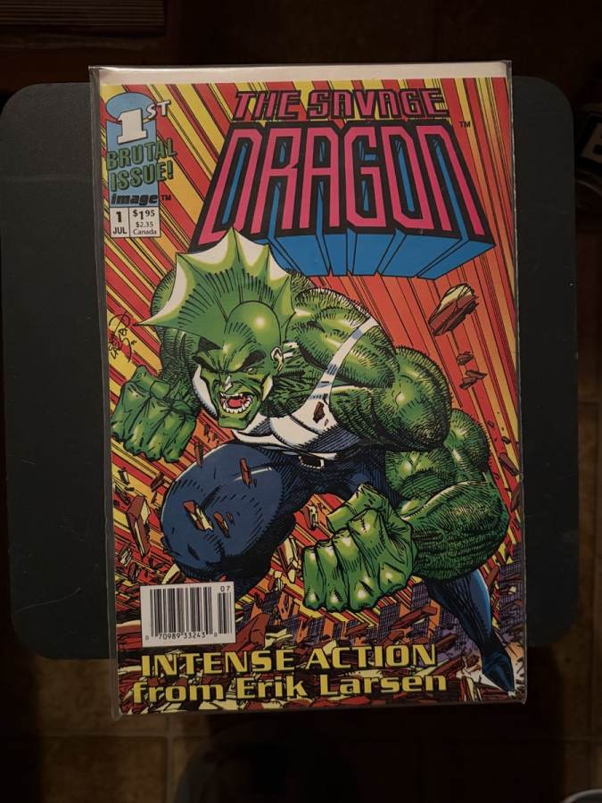 The Savage Dragon #1 cover