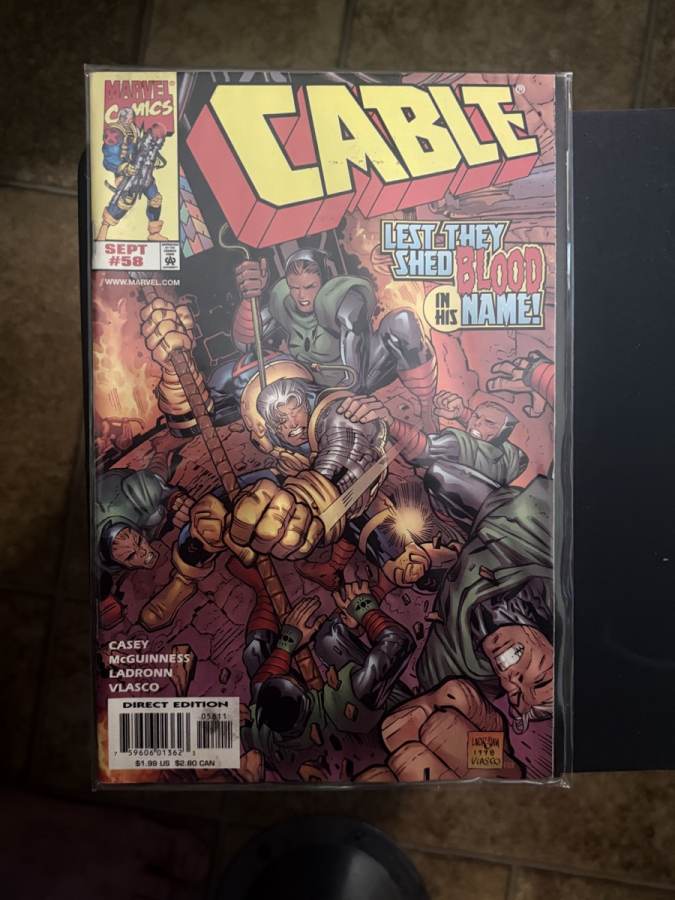 Cable #58 (1998) Marvel NM cover