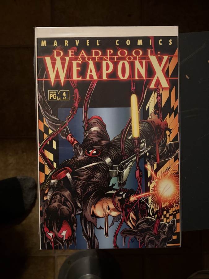 Deadpool: Agent of Weapon X #4 Marvel Comics NM cover