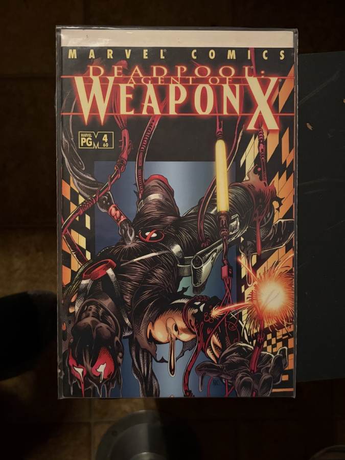 Deadpool: Agent of Weapon X #4 cover