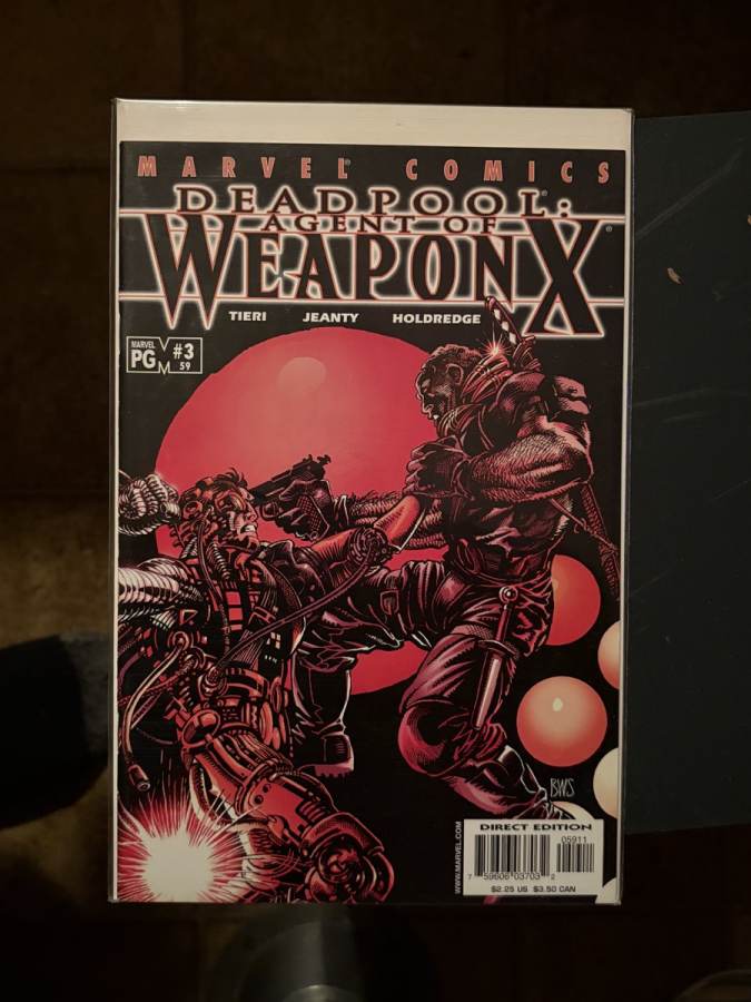 Deadpool: Agent of Weapon X #3 cover