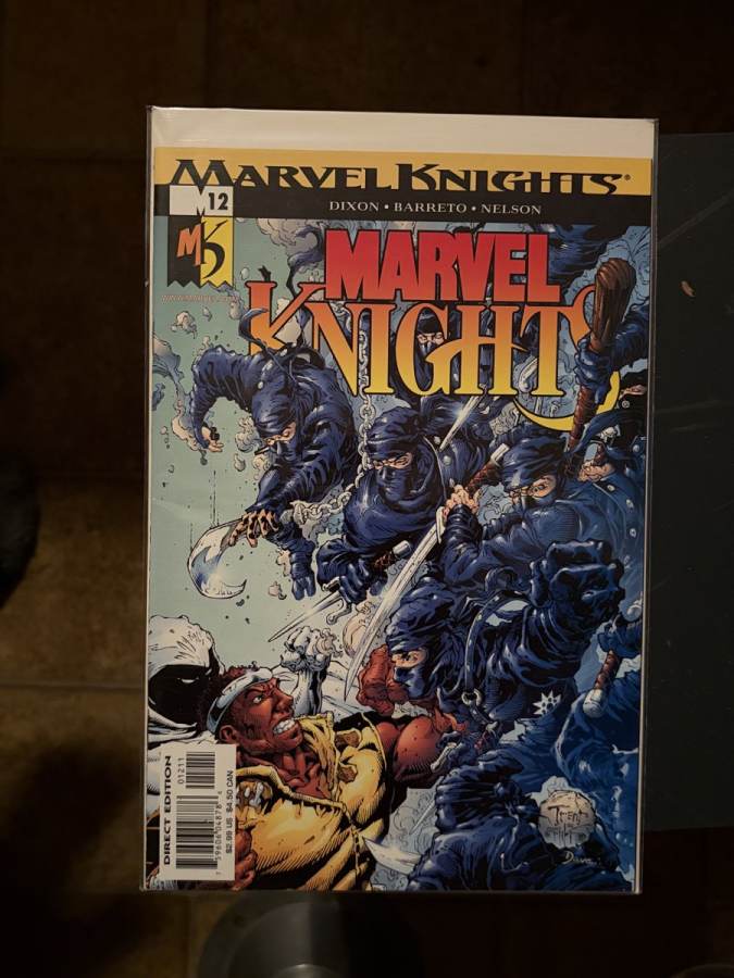 Marvel Knights #12 cover