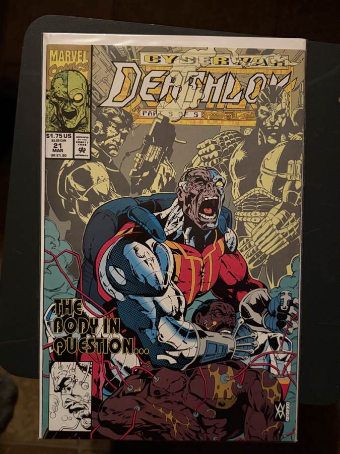 Deathlok #21 cover