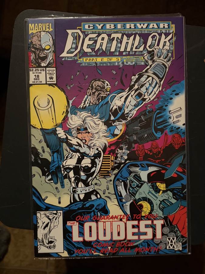 Deathlok #18 cover