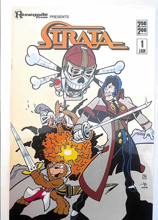 Strata #1 (1986) Renegade Press cover