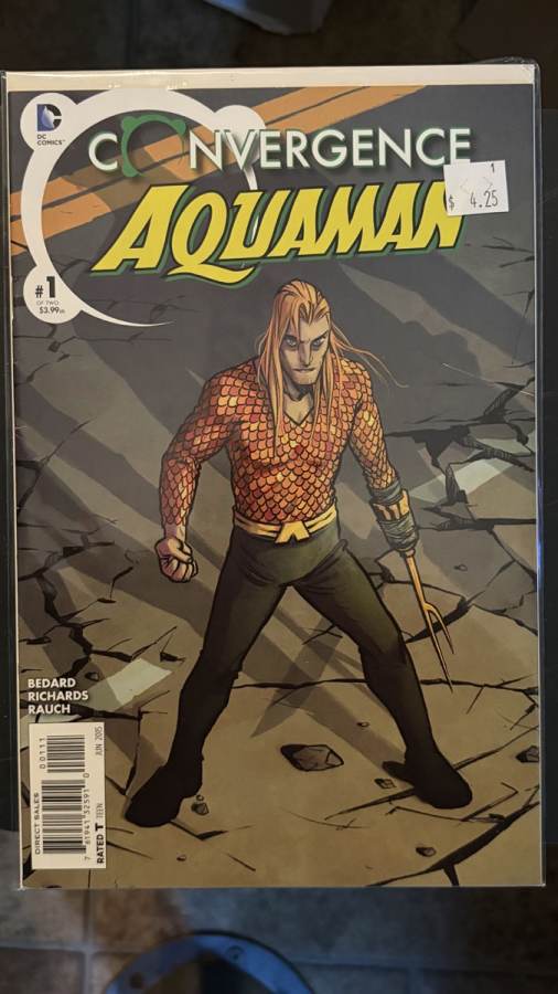 Convergence: Aquaman #1 (of 2) (2015) DC NM cover