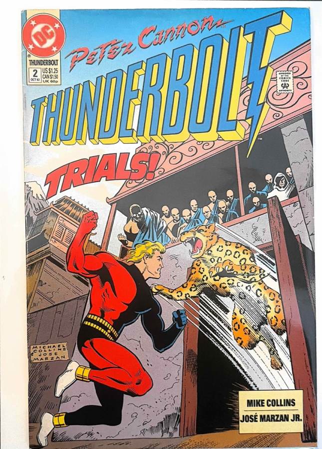 Peter Cannon: Thunderbolt #2 (1992) DC Comics NM cover