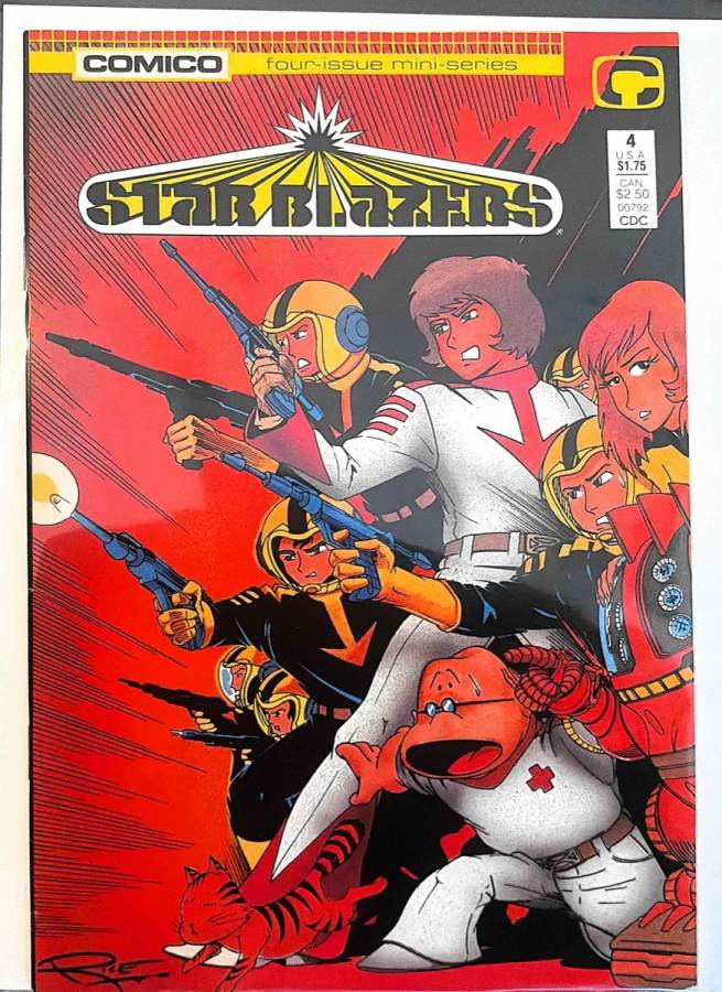 Star Blazers #4 Comico NM cover