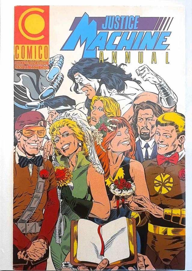 Justice Machine Annual #1 cover