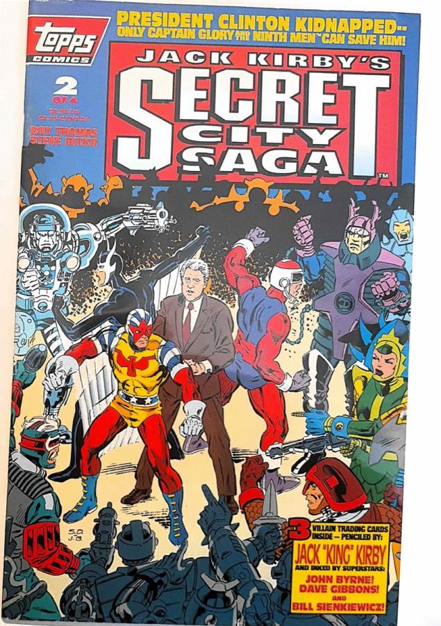 Jack Kirby's Secret City Saga #2 cover