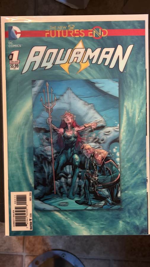 Aquaman: Futures End #1 (2014) DC NM cover
