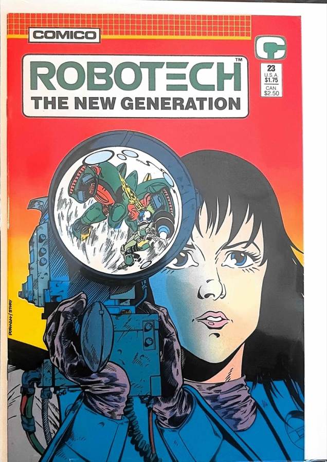 Robotech: The New Generation #23 (1988) Comico NM cover
