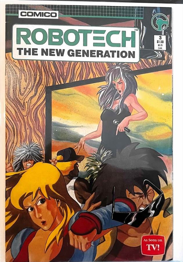 Robotech: The New Generation #3 (1985) Comico NM cover