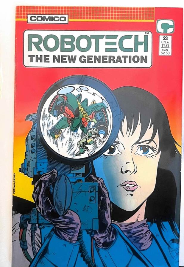 Robotech: The New Generation #23 (1988) Comico NM cover