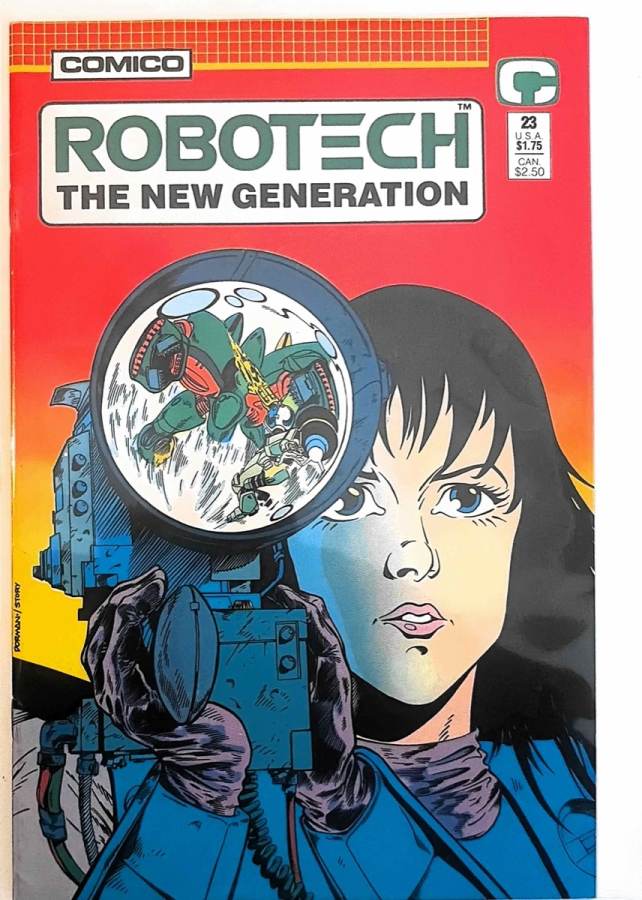 Robotech: The New Generation #23 (1988) Comico NM cover