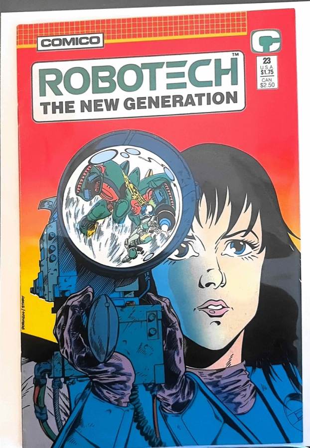 Robotech: The New Generation #23 (1988) Comico NM cover
