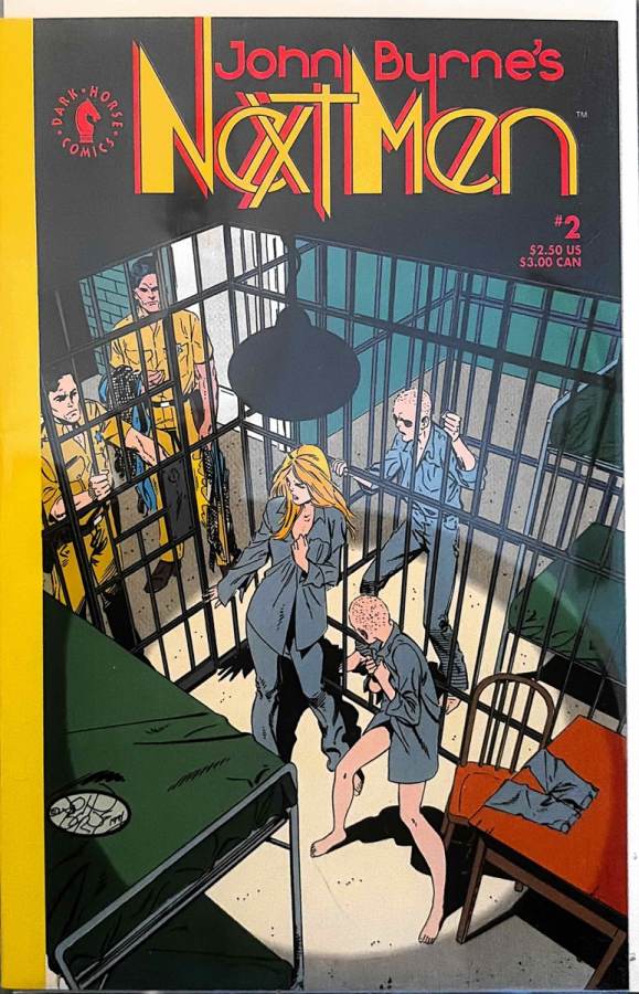 John Byrne's Next Men #2 (1992) Dark Horse Comics NM cover