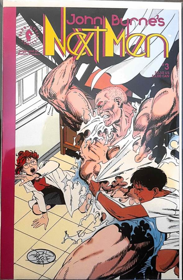 John Byrne's Next Men #3 cover
