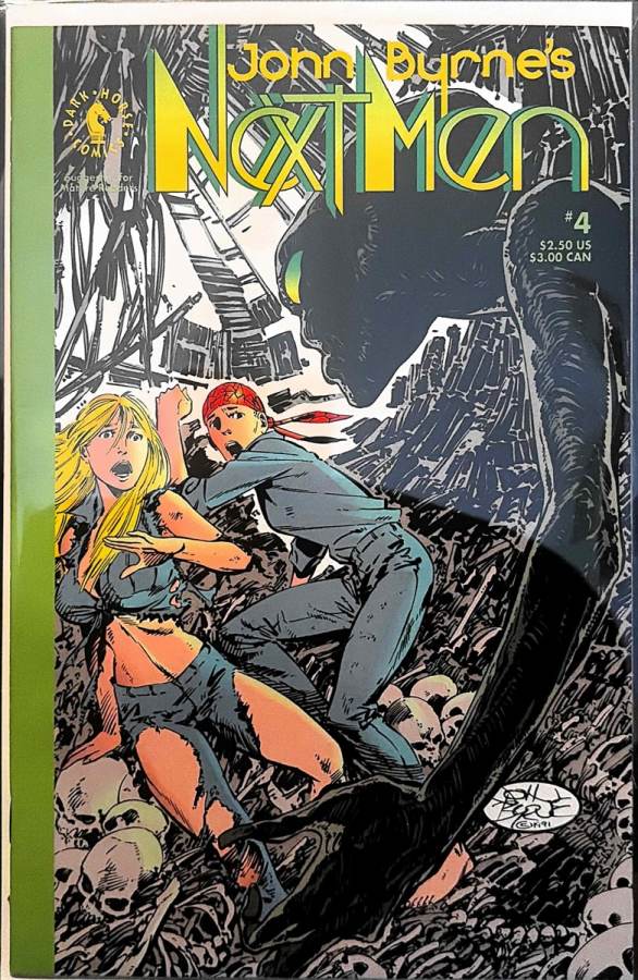 John Byrne's Next Men #4 cover