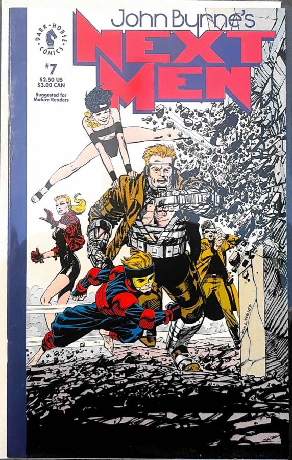 John Byrne's Next Men #7 cover