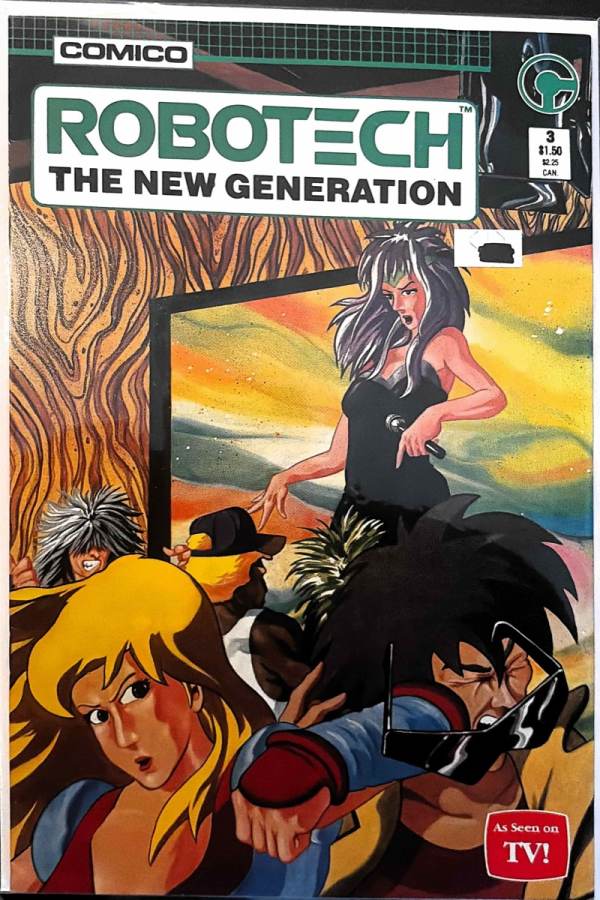 Robotech: The New Generation #3 (1985) Comico NM cover