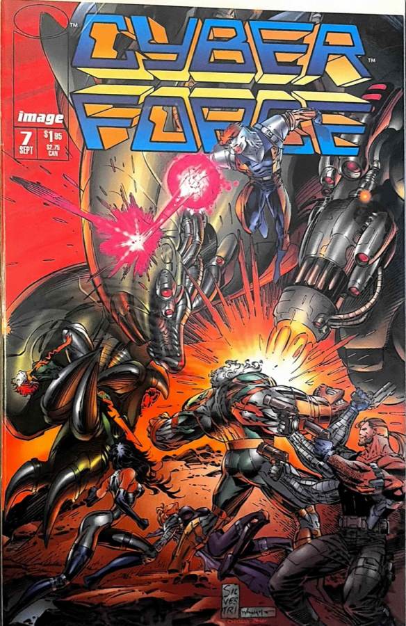 Cyber Force #7 cover