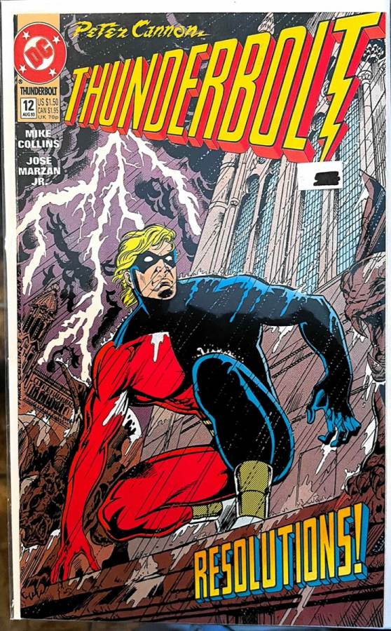 Peter Cannon, Thunderbolt #12 (1993) DC Comics VF/NM cover