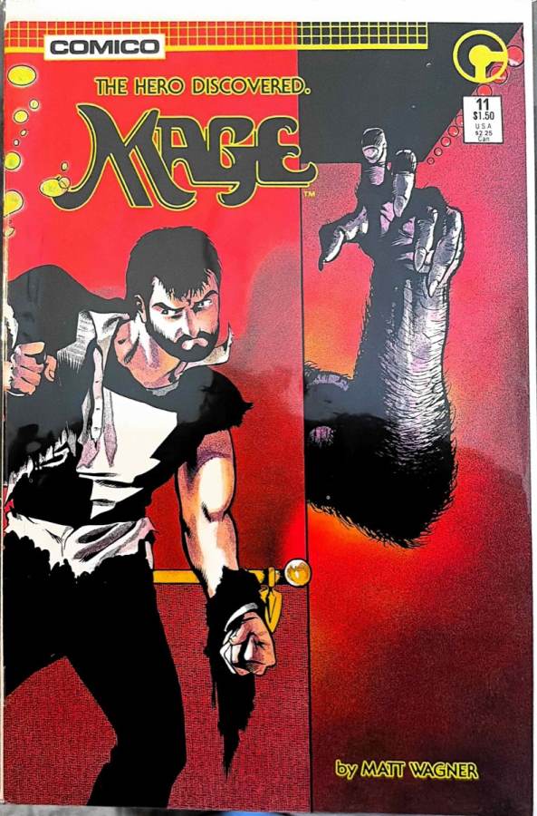 Mage #11 (1986) Comico NM cover