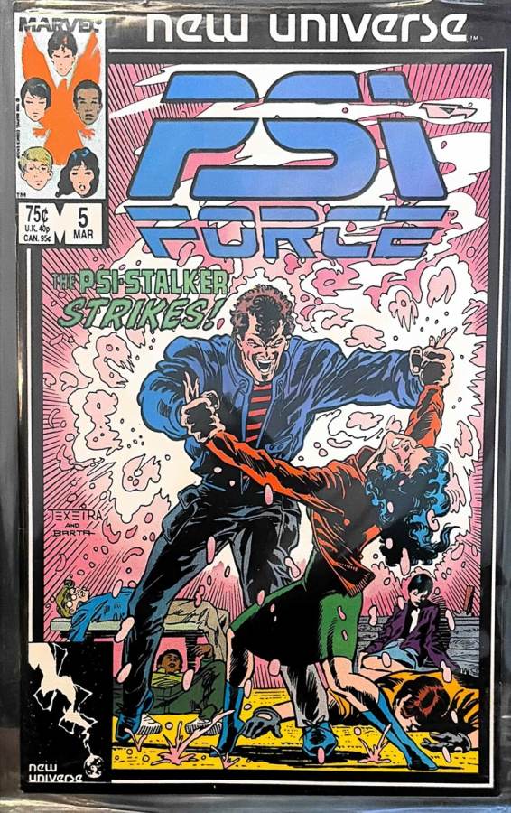 Psi-Force #5 cover