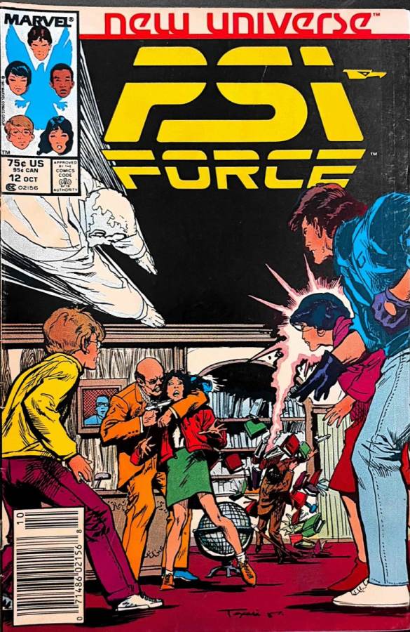 Psi-Force #12 cover