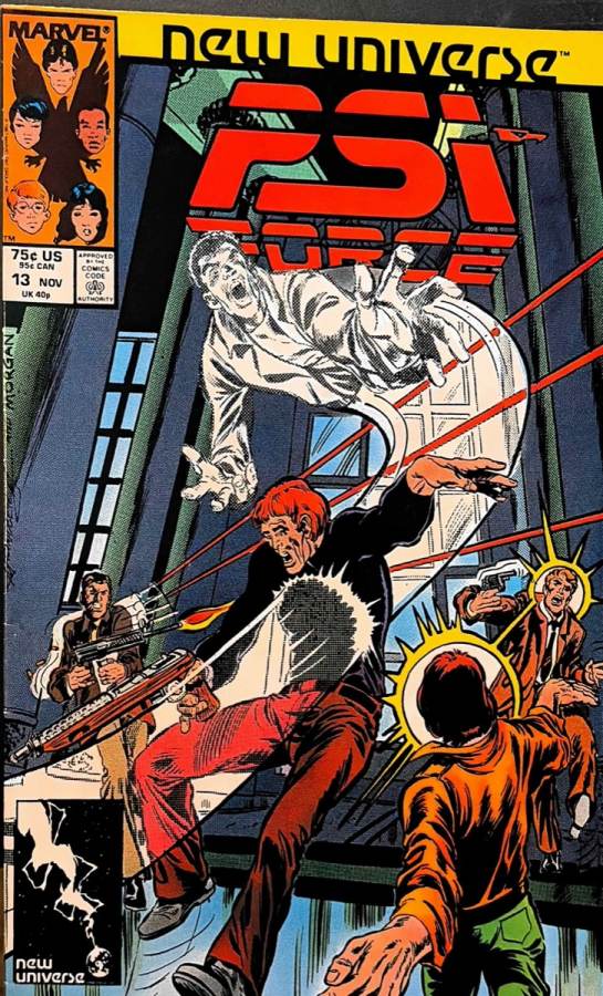 Psi-Force #13 (1987) Marvel Comics NM- cover