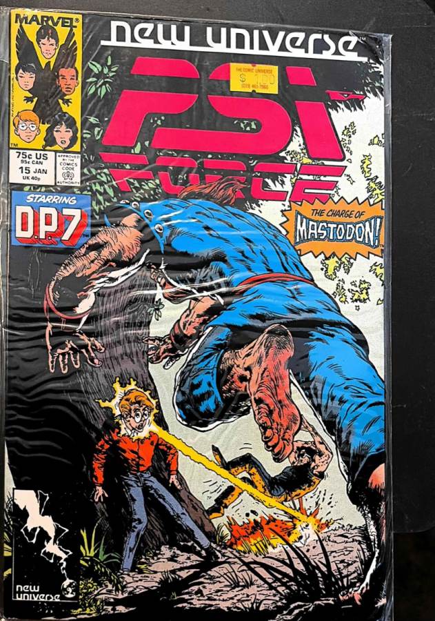 Psi-Force #15 (1988) Marvel Comics NM- cover