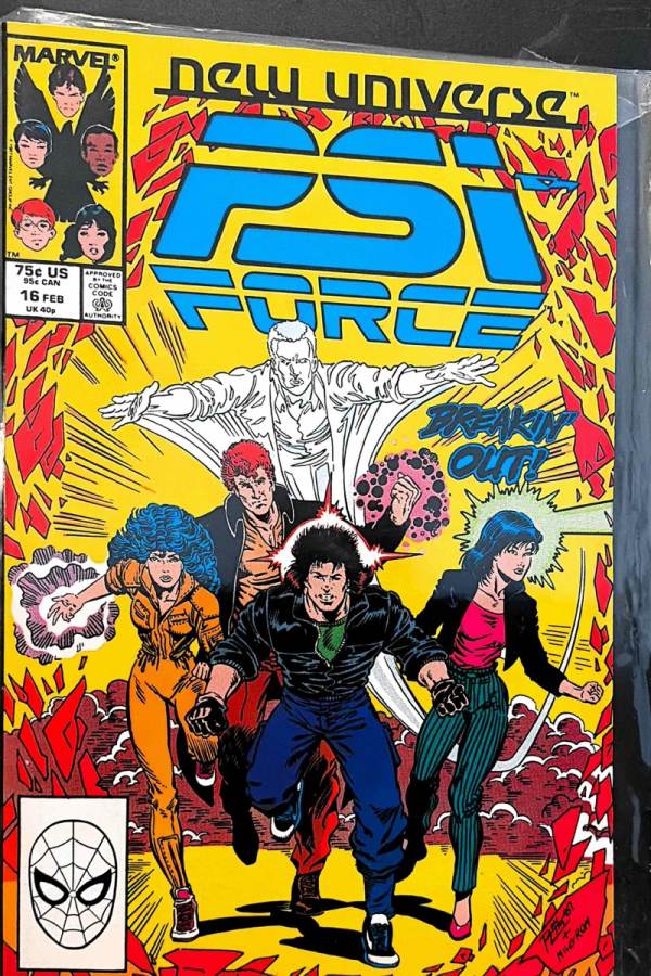 Psi-Force #16 cover