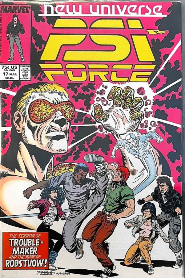 Psi-Force #17 (1988) Marvel Comics NM- cover