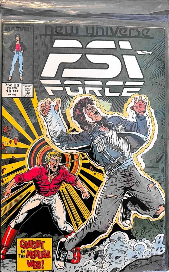 Psi-Force #18 (1988) Marvel Comics NM- cover